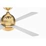4_44" Fanimation Kwad Brushed Satin Brass LED Ceiling Fan with Remote more views