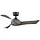 44" Fanimation Wrap Matte Greige Damp Smart Ceiling Fan