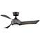 44" Fanimation Wrap Matte Greige LED Damp Smart Ceiling Fan