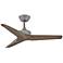 44" Hinkley Chisel Graphite Damp Rated Smart Ceiling Fan with Remote