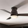 44" Hinkley Trey LED Wet Rated Metallic Matte Bronze Smart Ceiling Fan