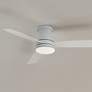 2_44" Hinkley Trey Matte White LED Smart Ceiling Fan