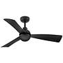 4_44" Hinkley Una Matte Black 3-Blade LED Smart Ceiling Fan more views