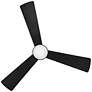 6_44" Hinkley Una Matte Black 3-Blade LED Smart Ceiling Fan more views