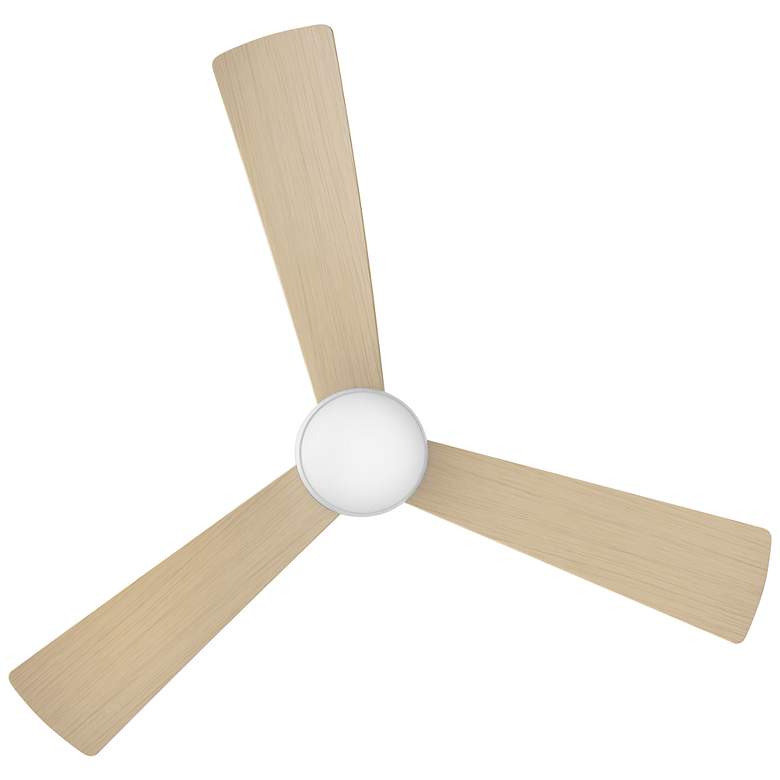 Image 6 44" Hinkley Una Matte White 3-Blade LED Smart Ceiling Fan more views