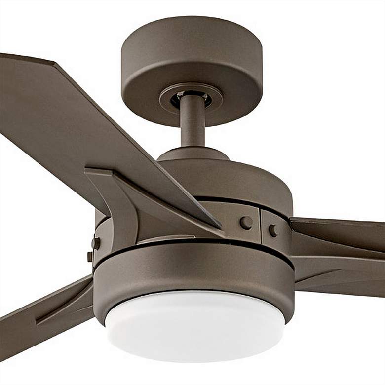 Image 2 44" Hinkley Ventus Metallic Matte Bronze LED Ceiling Fan with Remote more views
