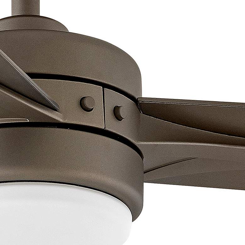 Image 3 44" Hinkley Ventus Metallic Matte Bronze LED Ceiling Fan with Remote more views