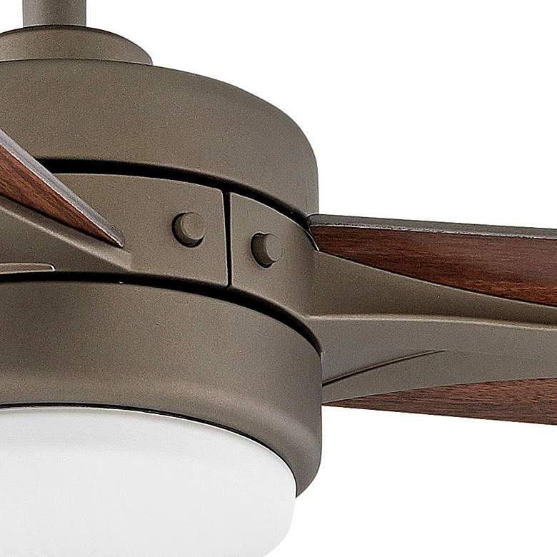 Image 4 44" Hinkley Ventus Metallic Matte Bronze LED Ceiling Fan with Remote more views