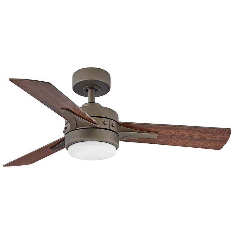 Image 5 44" Hinkley Ventus Metallic Matte Bronze LED Ceiling Fan with Remote more views