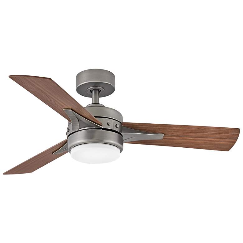Image 2 44" Hinkley Ventus Pewter Finish LED Ceiling Fan with Remote Control