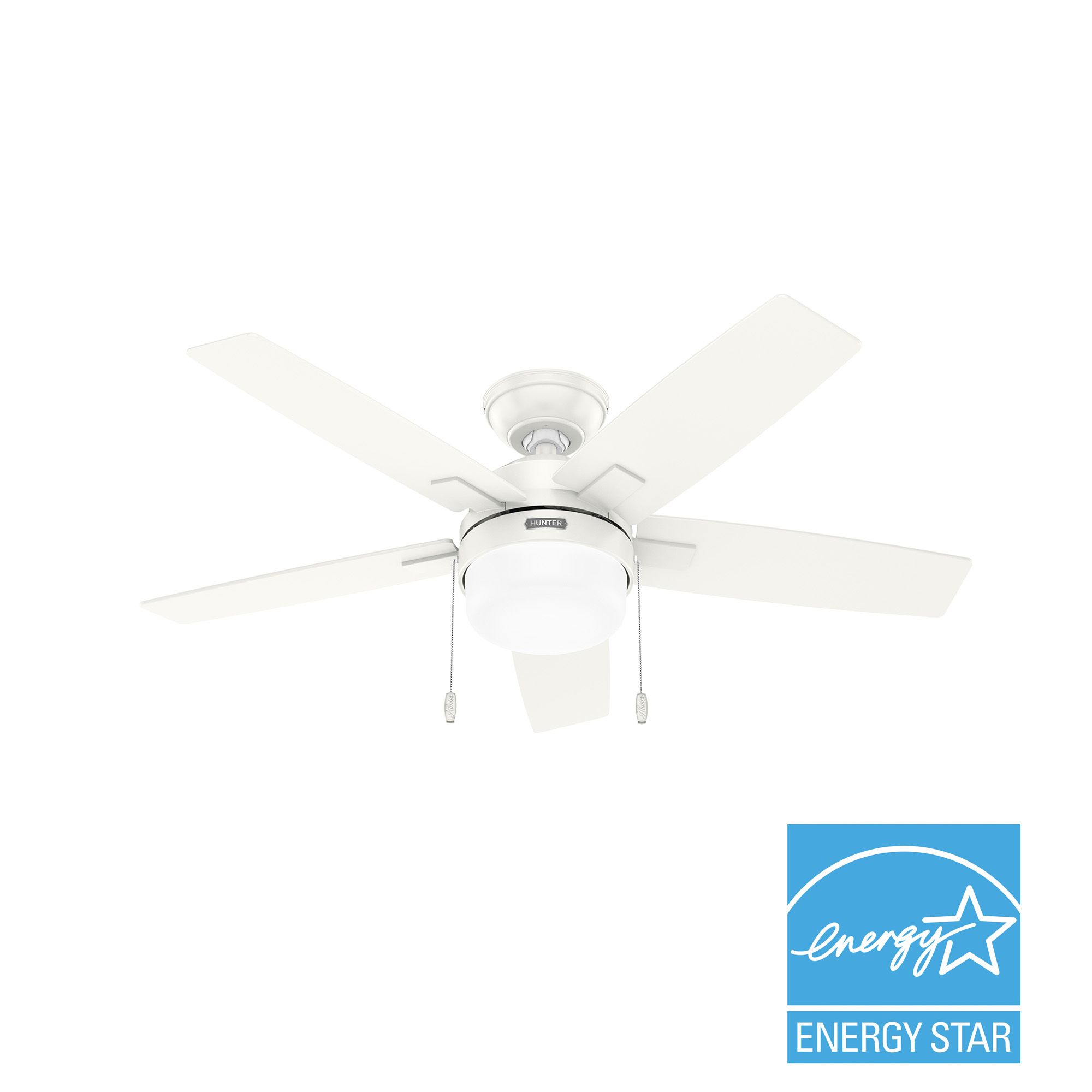Image 3 44" Hunter Anisten Fresh White LED Ceiling Fan more views