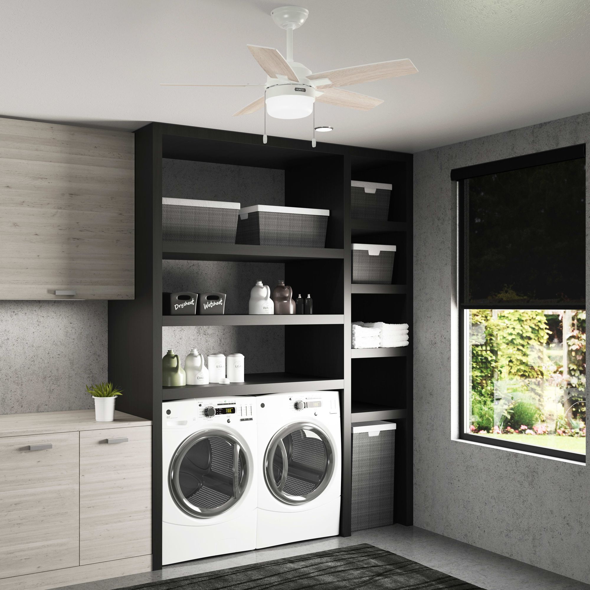 Image 4 44" Hunter Anisten Fresh White LED Ceiling Fan more views