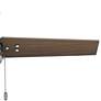 Thumbnail4 of 44" Hunter Cassius Matte Silver Damp Rated Ceiling Fan with Pull Chain more views