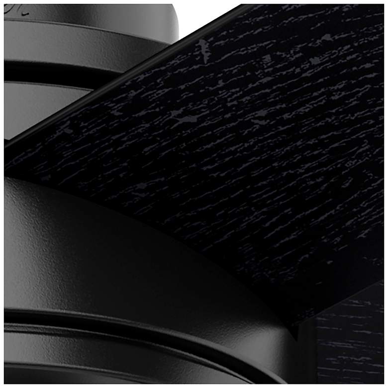 Image 7 44" Hunter Hardwick Matte Black Ceiling Fan with LED Light Kit more views