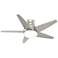 44" Hunter Isotope Matte Nickel LED Ceiling Fan