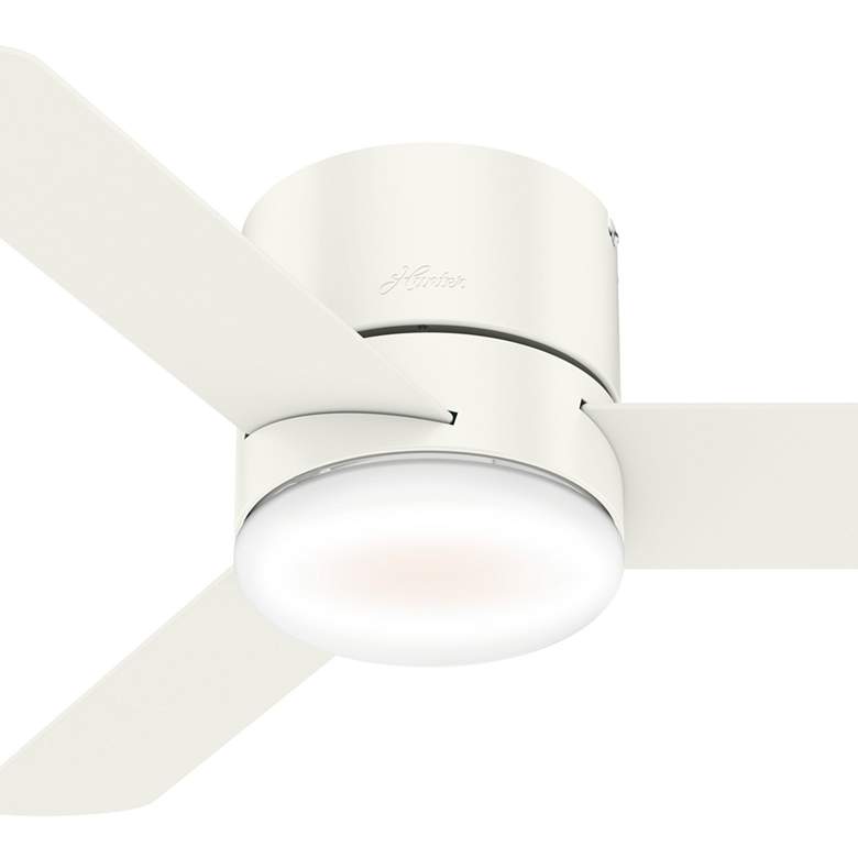Image 4 44" Hunter Minimus Fresh White LED Ceiling Fan more views