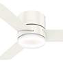 4_44" Hunter Minimus Fresh White LED Ceiling Fan more views
