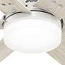 5_44" Hunter Pacer Fresh White LED Ceiling Fan with Remote more views