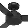 Thumbnail4 of 44" Hunter Presto Matte Black 3-Blade Ceiling Fan with Wall Control more views