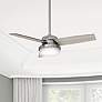 Thumbnail1 of 44" Hunter Sentinel LED 3-Blade Brushed Nickel Ceiling Fan with Remote