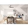 4_44" Hunter Sentinel LED 3-Blade Brushed Slate Ceiling Fan with Remote more views
