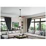 5_44" Hunter Swanson Matte Silver Ceiling Fan with LED Light Kit more views