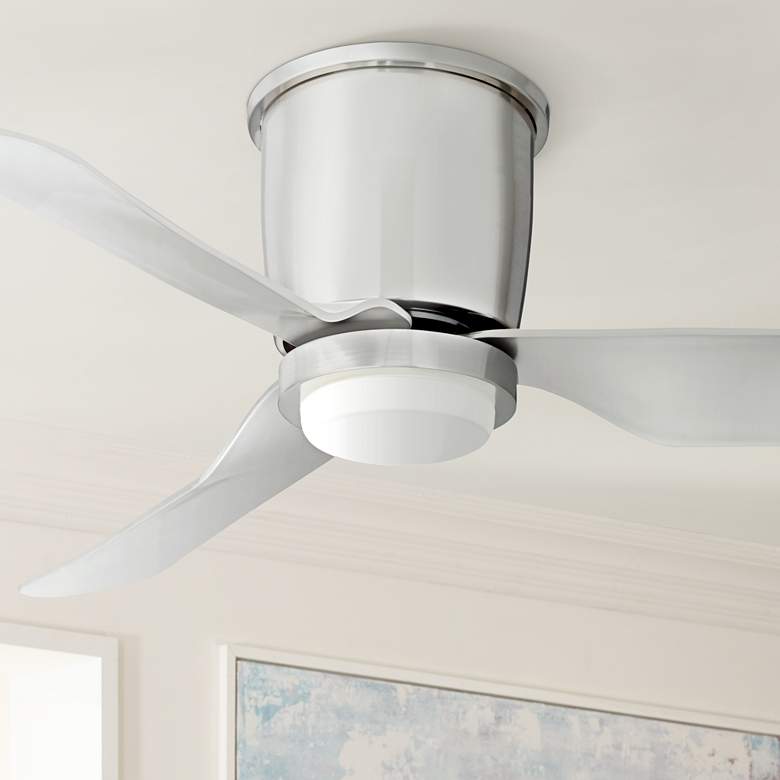 Image 1 44 inch Innovator&#8482;  Brushed Nickel LED Hugger Ceiling Fan