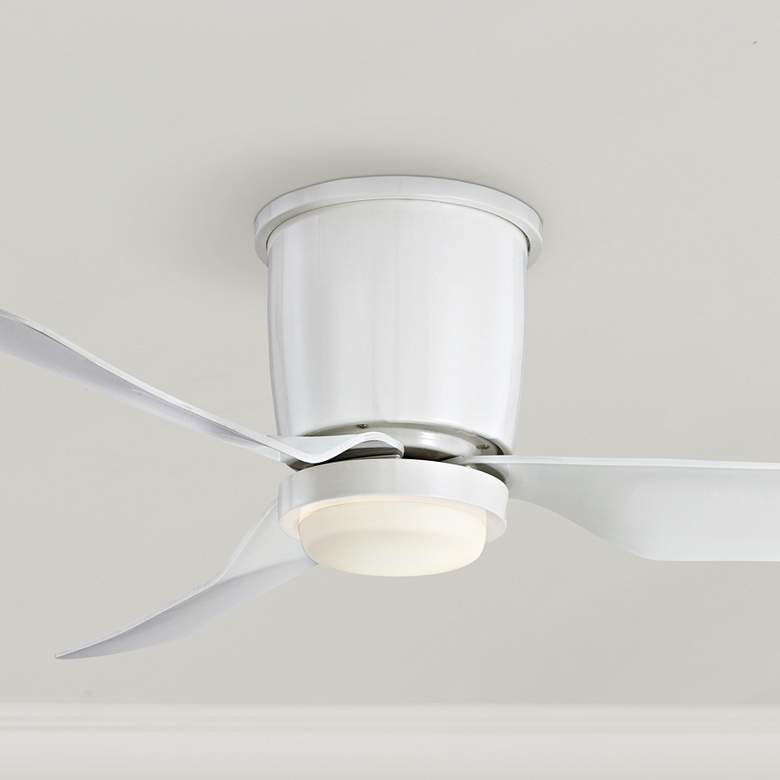 Image 1 44 inch Innovator&#8482;  White LED Hugger Ceiling Fan