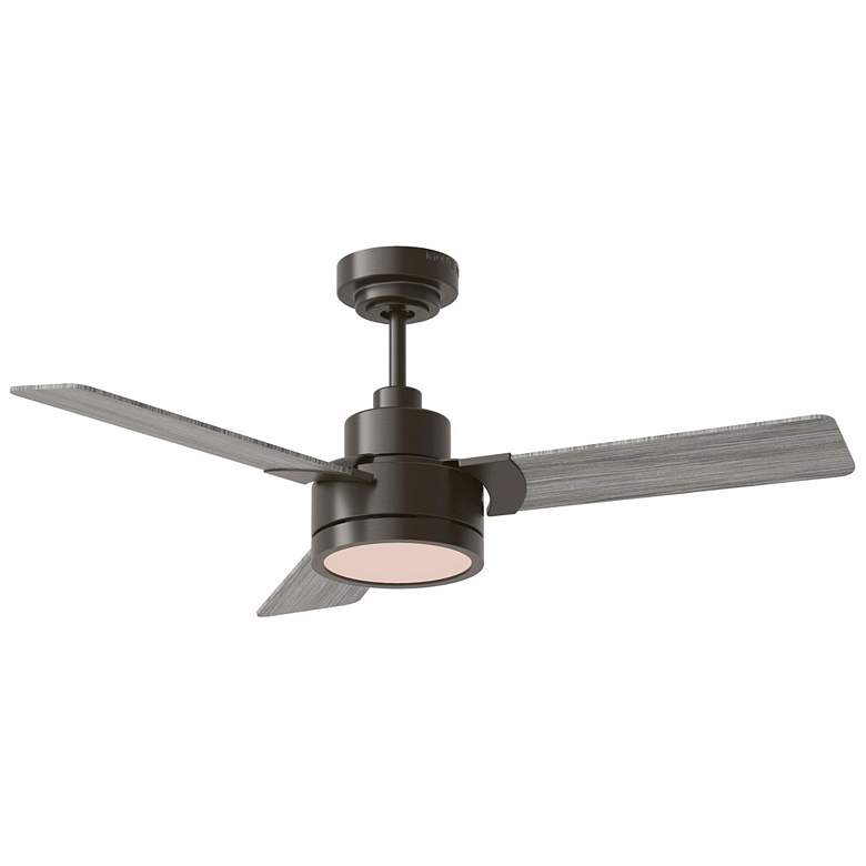 Image 1 44" Jovie Aged Pewter Indoor/Outdoor LED Ceiling Fan with Wall Control