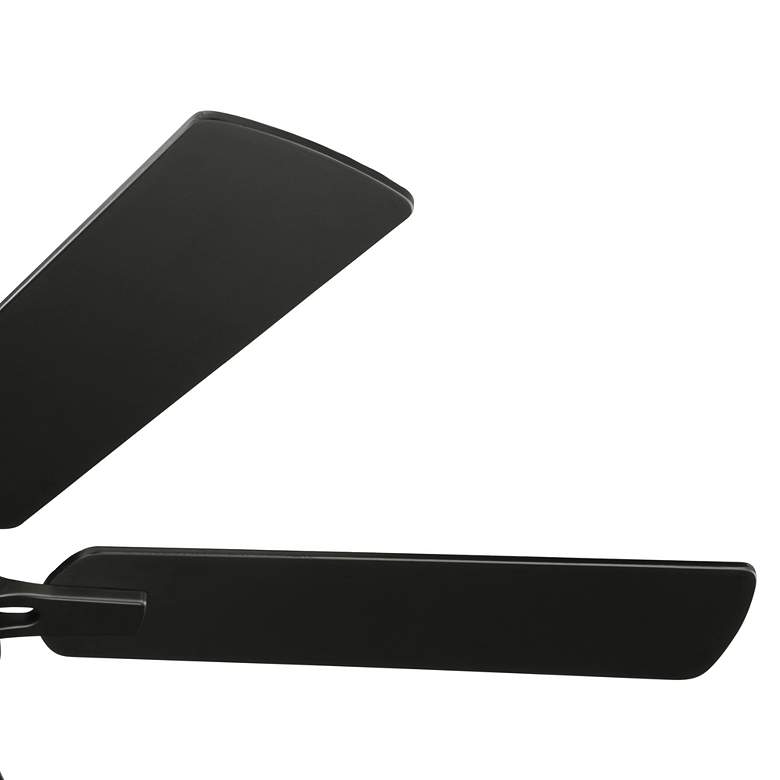 Image 5 44" Kichler Arvada Satin Black LED Ceiling Fan with Wall Control more views
