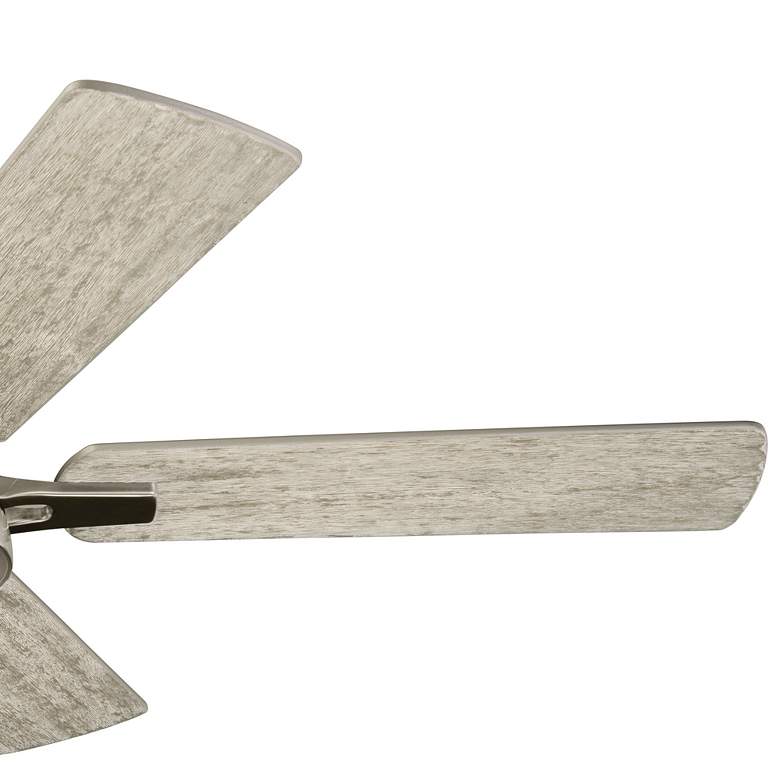 Image 5 44" Kichler Arvada Stainless Steel LED Ceiling Fan with Wall Control more views