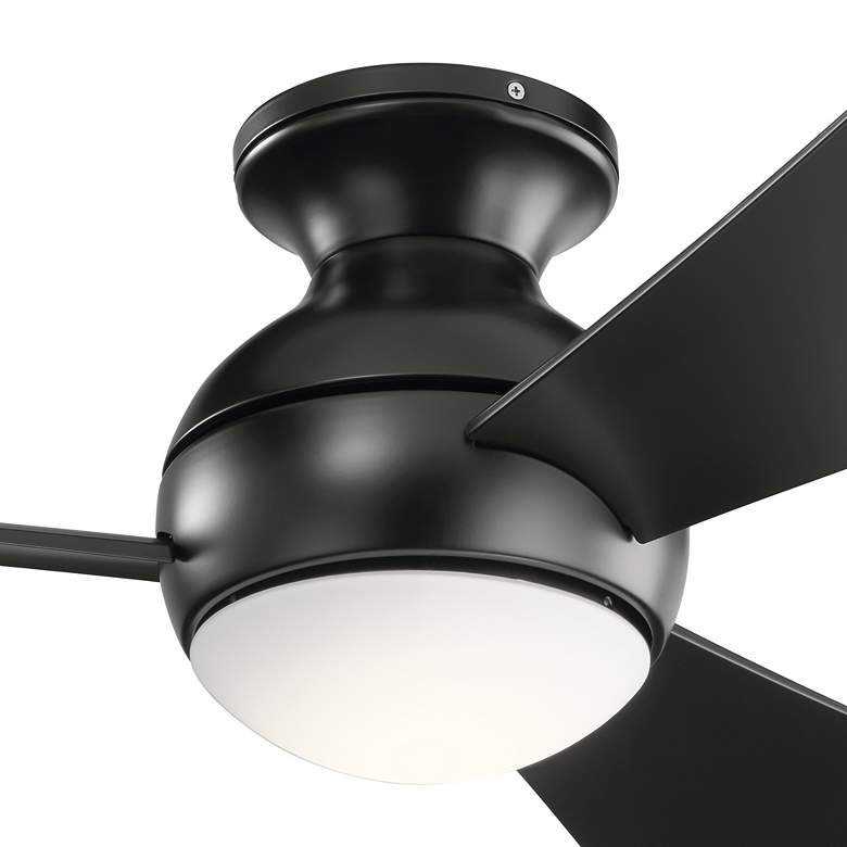 Image 4 44" Kichler Sola Satin Black LED Ceiling Fan more views
