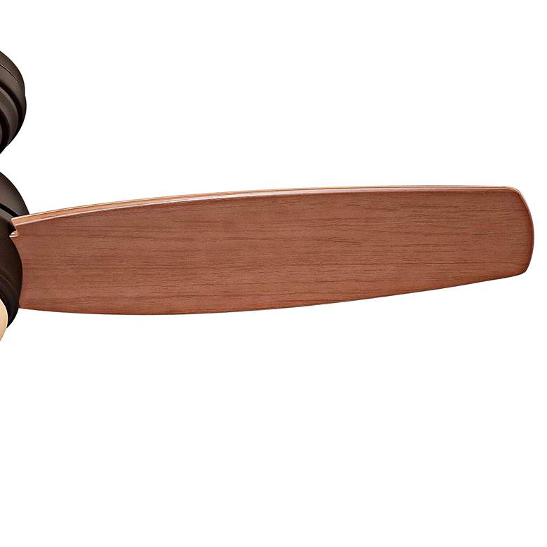 Image 4 44" Minka Aire Concept Bronze LED Flushmount Fan with Wall Control more views
