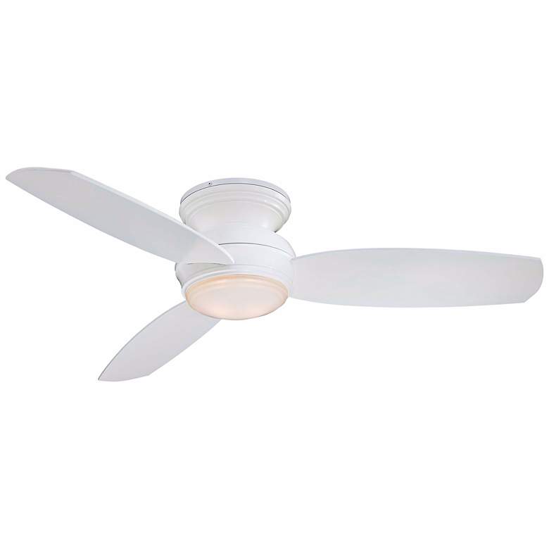 Image 2 44" Minka Aire Concept White Outdoor Ceiling Fan