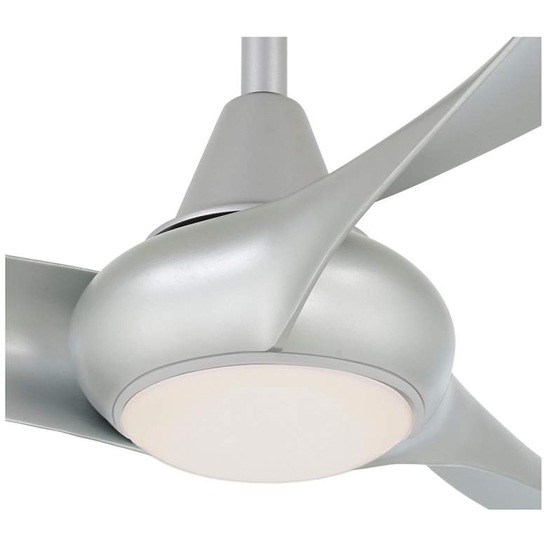 Image 3 44 inch Minka Aire Light Wave Silver LED Modern Ceiling Fan with Remote more views