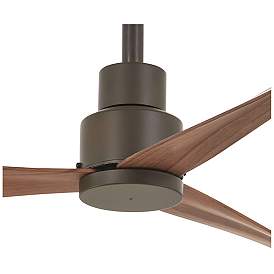 Image3 of 44" Minka Aire Simple Bronze Outdoor Ceiling Fan with Remote Control more views