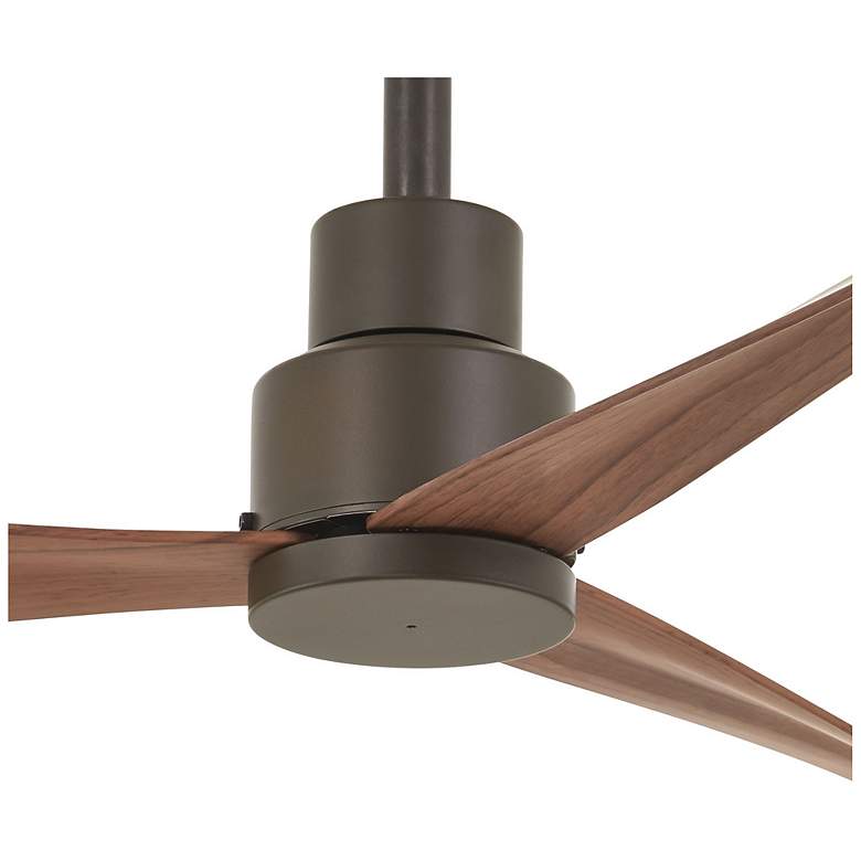 Image 3 44" Minka Aire Simple Bronze Outdoor Ceiling Fan with Remote Control more views