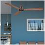 44" Minka Aire Simple Bronze Outdoor Ceiling Fan with Remote Control
