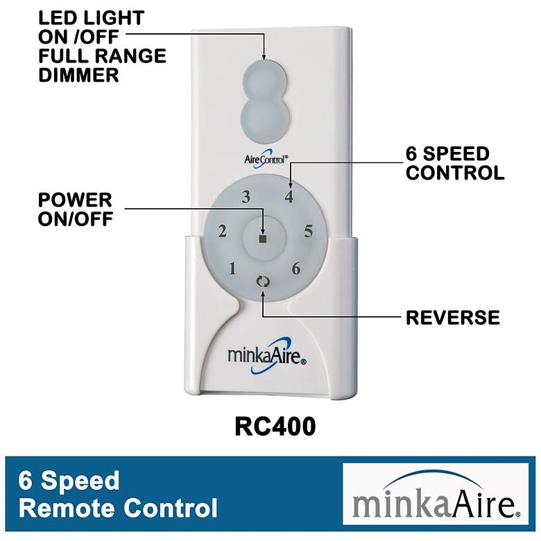 Image 5 44 inch Minka Aire Simple Coal Outdoor Ceiling Fan with Remote Control more views