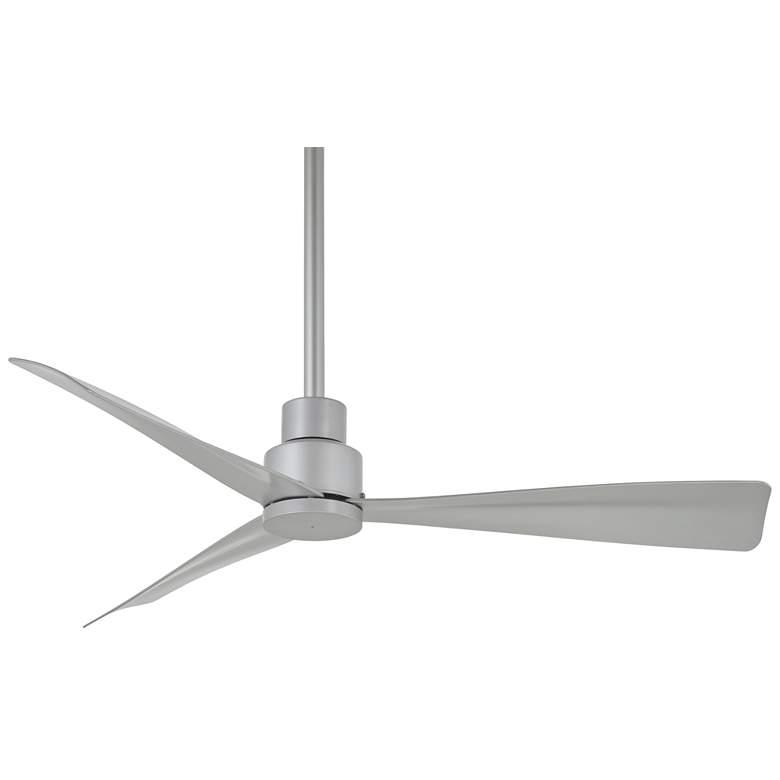 Image 2 44" Minka Aire Simple Silver Wet Rated Ceiling Fan with Remote