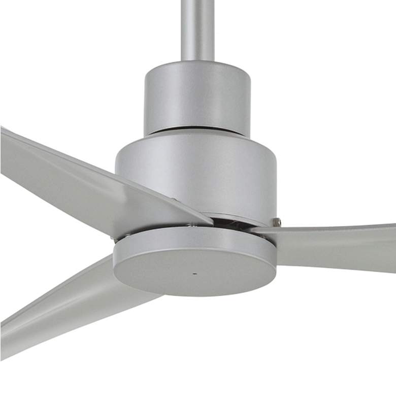 Image 3 44" Minka Aire Simple Silver Wet Rated Ceiling Fan with Remote more views