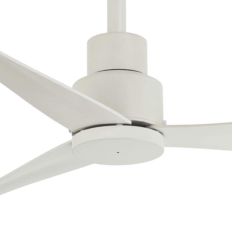 Image 3 44 inch Minka Aire Simple White Outdoor Ceiling Fan with Remote Control more views