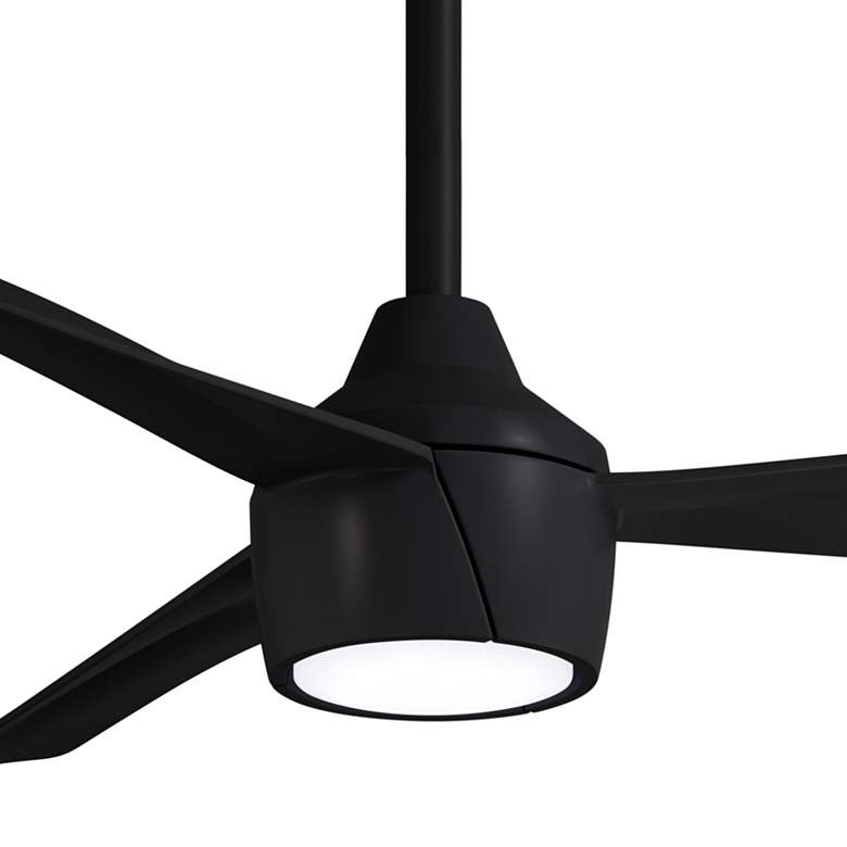 Image 3 44" Minka Aire Skinnie Coal LED Ceiling Fan with Remote Control more views