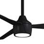 3_44" Minka Aire Skinnie Coal LED Ceiling Fan with Remote Control more views
