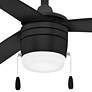44" Minka Aire Vital Coal Finish LED Ceiling Fan with Pull Chain