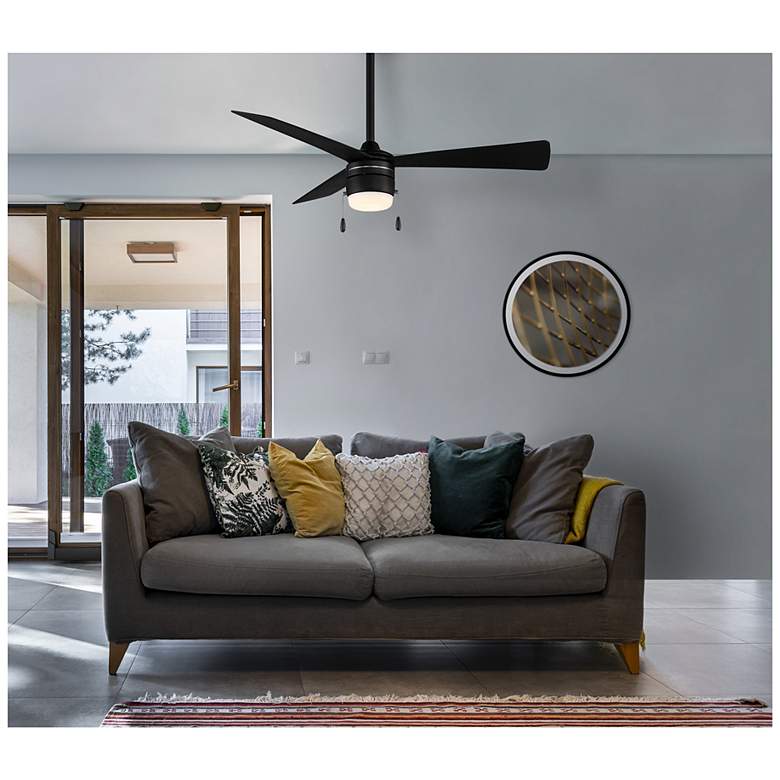 Image 6 44" Minka Aire Vital Coal Finish LED Ceiling Fan with Pull Chain more views