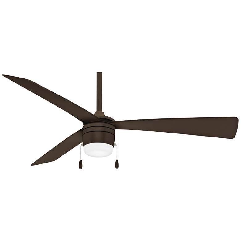 Image 2 44 inch Minka Aire Vital Oil-Rubbed Bronze LED Ceiling Fan with Pull Chain