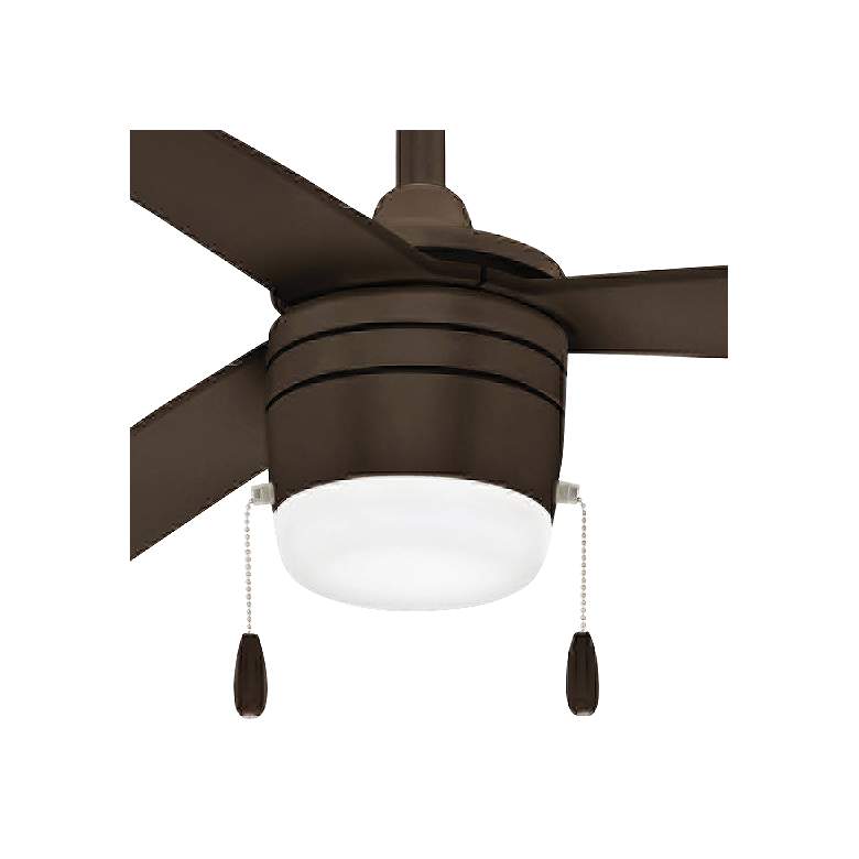 Image 3 44" Minka Aire Vital Oil-Rubbed Bronze LED Ceiling Fan with Pull Chain more views