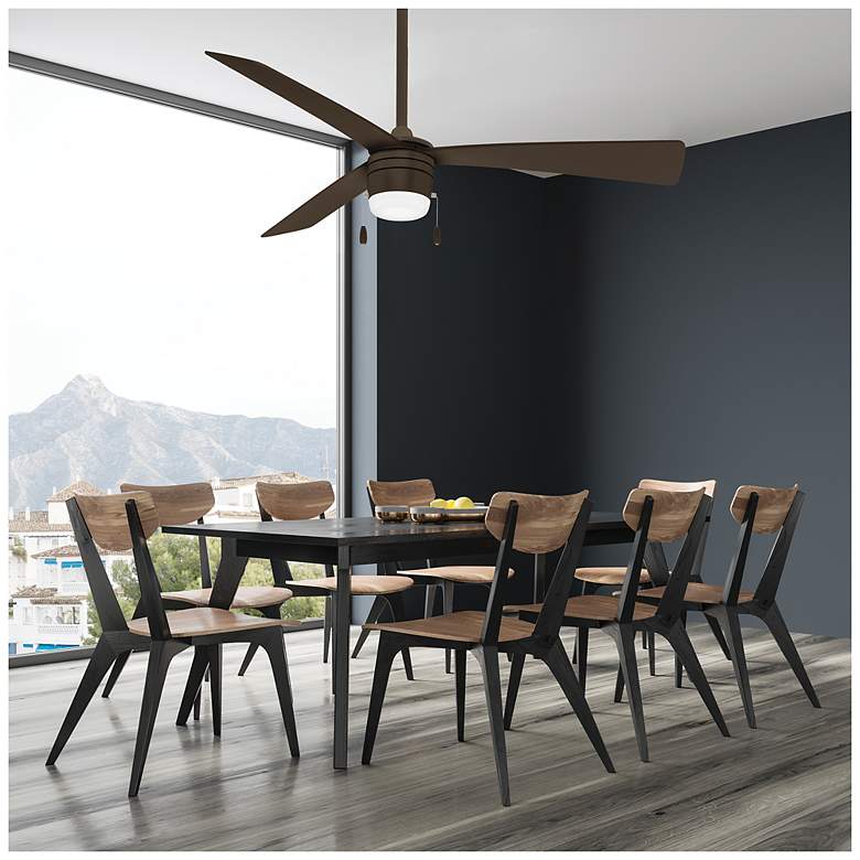 Image 5 44" Minka Aire Vital Oil-Rubbed Bronze LED Ceiling Fan with Pull Chain more views
