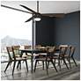 5_44" Minka Aire Vital Oil-Rubbed Bronze LED Ceiling Fan with Pull Chain more views